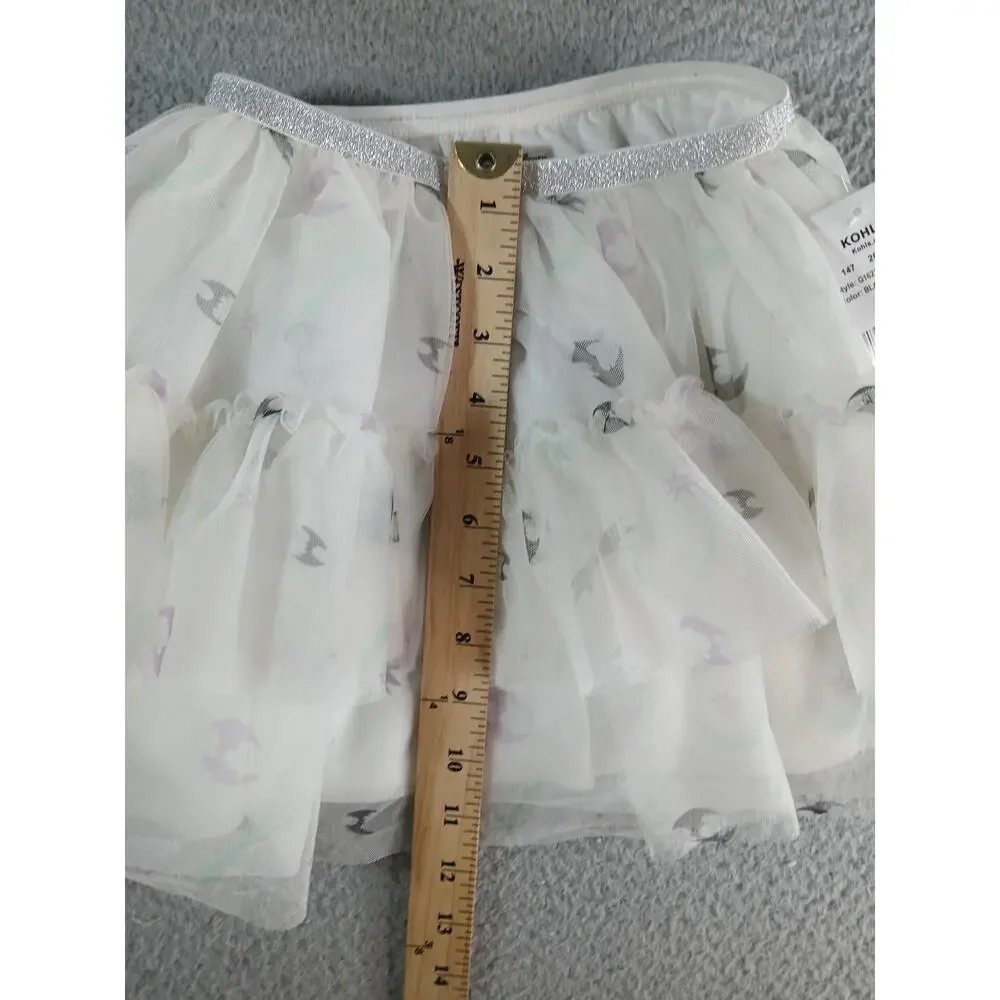 Disney Nightmare Before Christmas Girls Skirt Size 5 Bats Halloween Twirl NWT